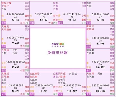 紫微斗數十二宮|紫微命盤十二宮詳解